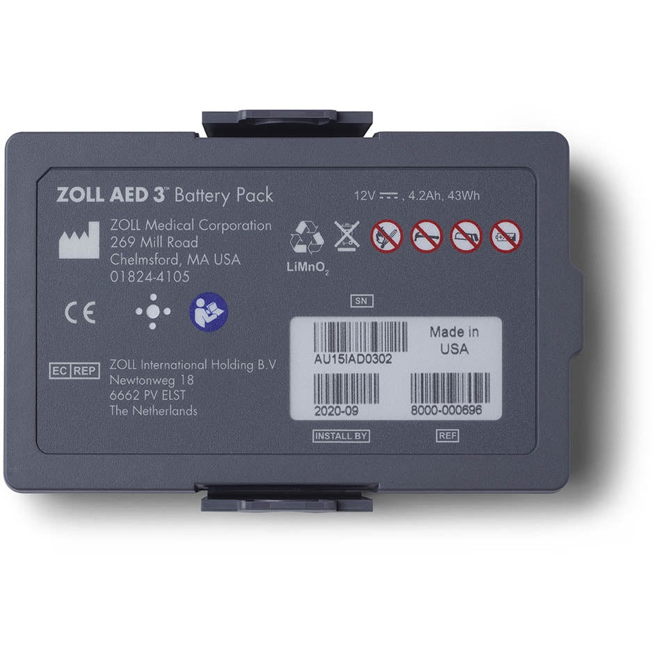 ZOLL AED 3 Battery Pack (Lithium Manganese Dioxide battery pack)