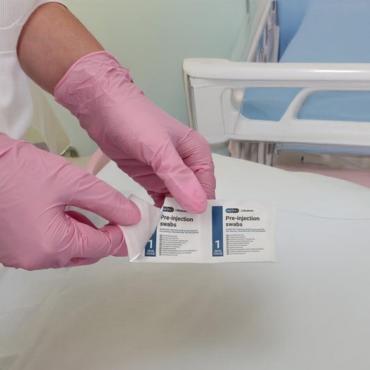 MediPro 70% Alcohol IPA Pre-Injection Swabs x 100