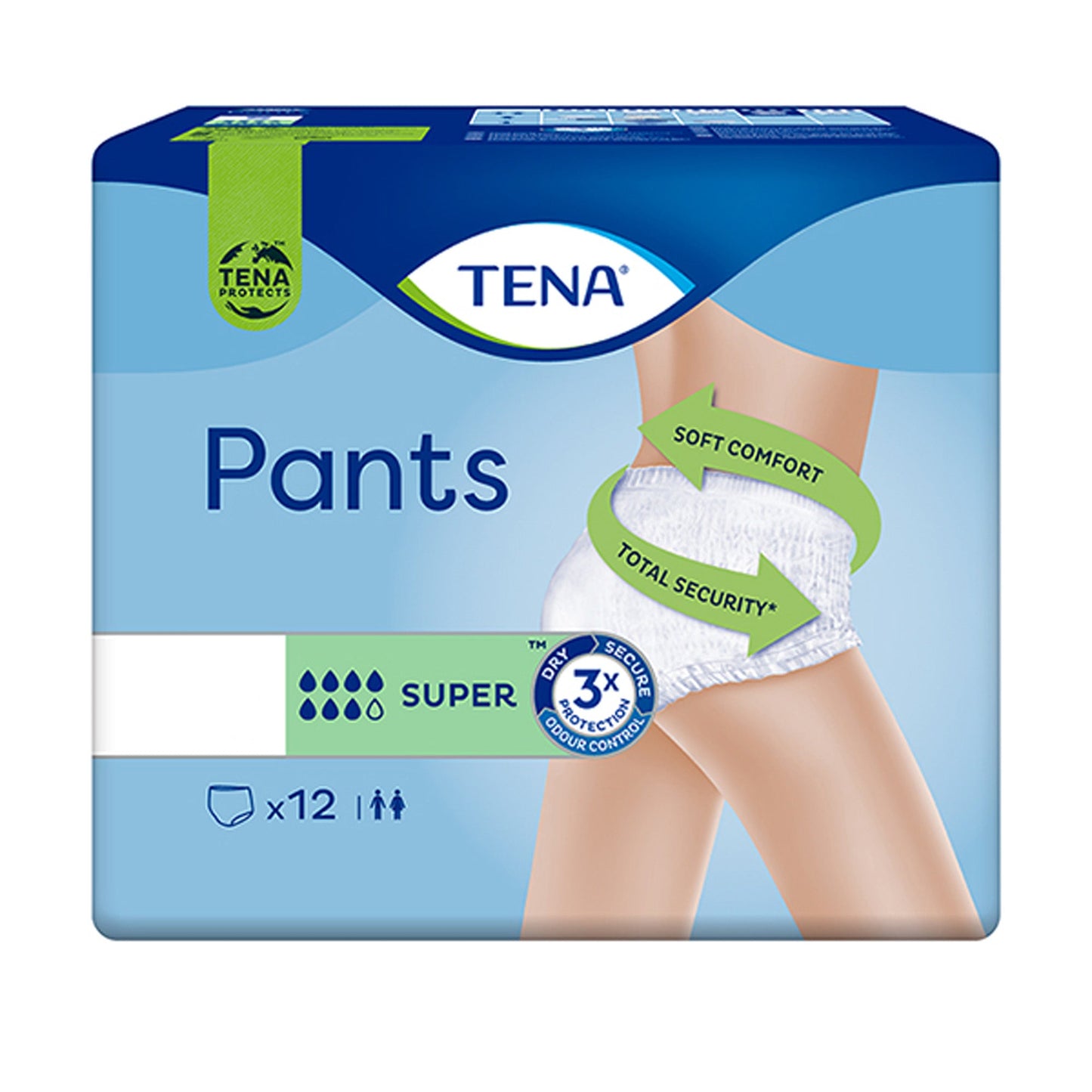 TENA ProSkin Pants Super - Medium - Pack of 12