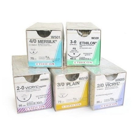 Coated VICRYL rapide Suture: 26mm 75cm undyed 2-0 Single - CLEARANCE