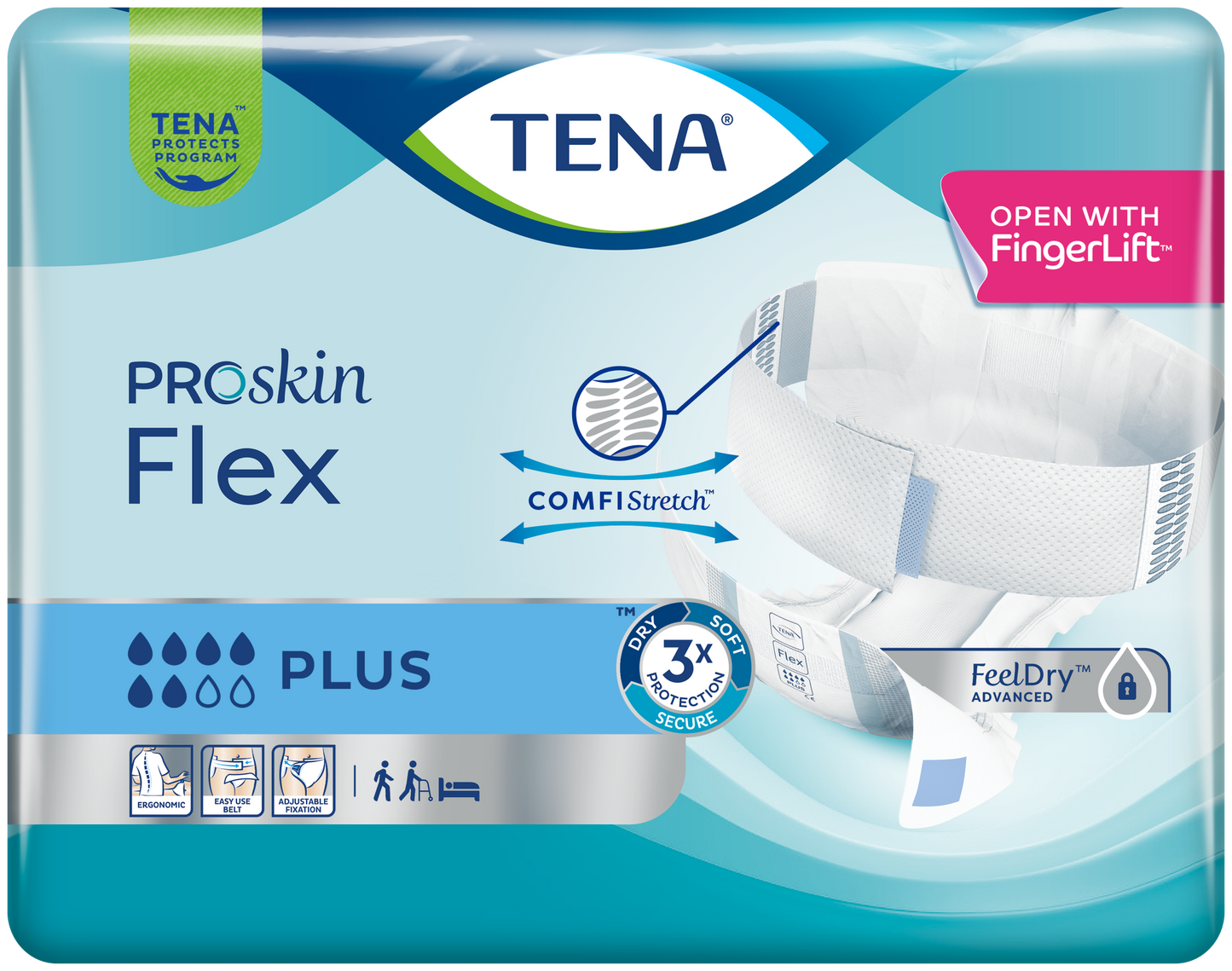TENA ProSkin Flex Plus - Extra Large - Pack of 30