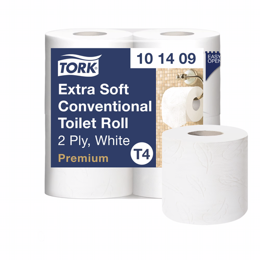 Tork Extra Soft Conventional Toilet Roll Premium – 2 Ply - 40 Rolls