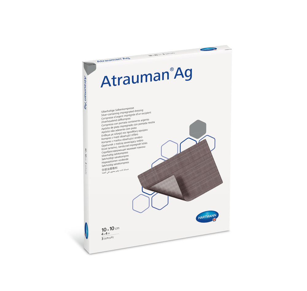 Atrauman AG W/Silver 5 x 5cm x 10