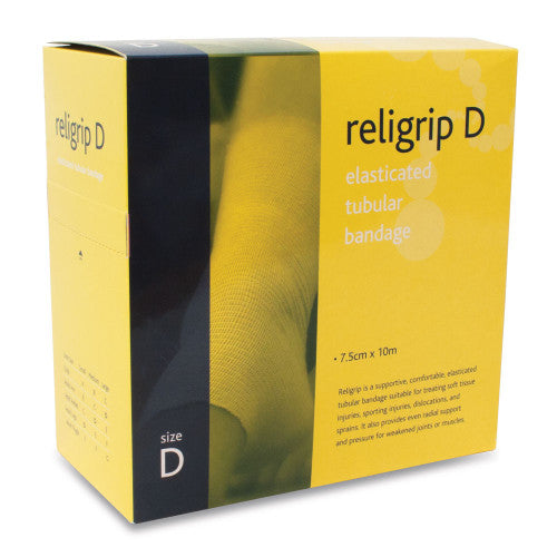 Religrip Elasticated Tubular Bandage - Natural - 10 Meters
