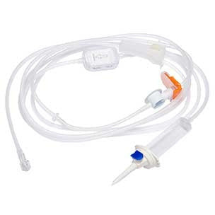 Alaris™ VP Series Low Sorbing Set - 15μm Drip Chamber Filter And 0.2μm Inline Filter