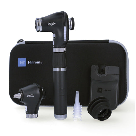 Welch Allyn LED Otoscope & Ophthalmoscope Set with Panoptic Plus & MacroView Plus