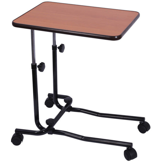 Overbed Table with 4 Castor Wheels