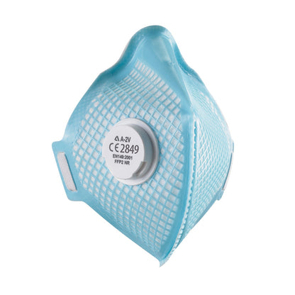 Alpha Solway Alphamesh FFP2 Face Masks Valved - Box of 20  [Not Reuseable] - CLEARANCE - Short Dated 11/2024