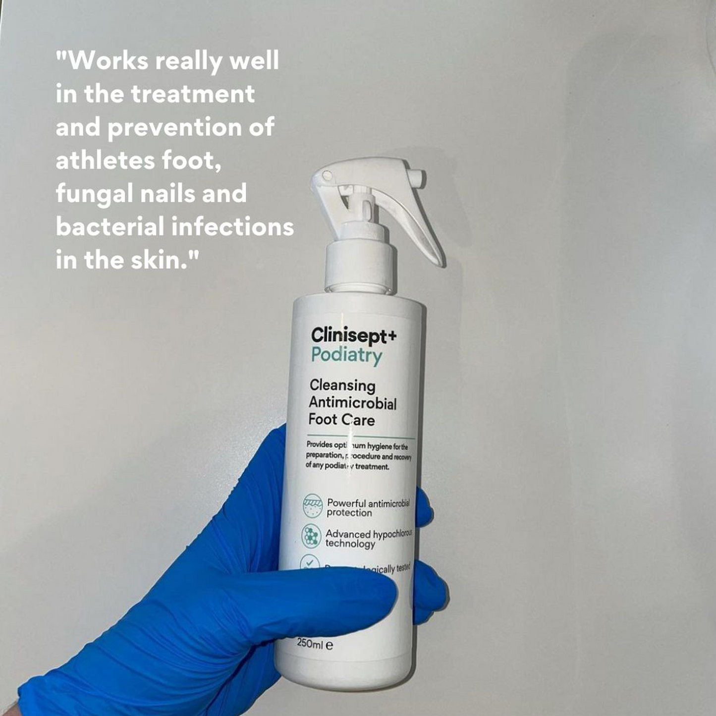 Clinisept+ Podiatry 100ml Finger Spray (Professional & Home Use)
