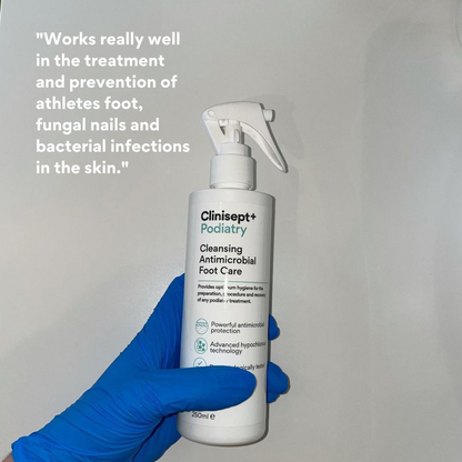 Clinisept+ Podiatry 100ml Finger Spray (Professional & Home Use)