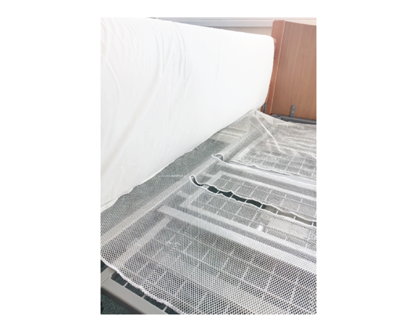 MRSA Resistant Connected Bed Rail Protectors