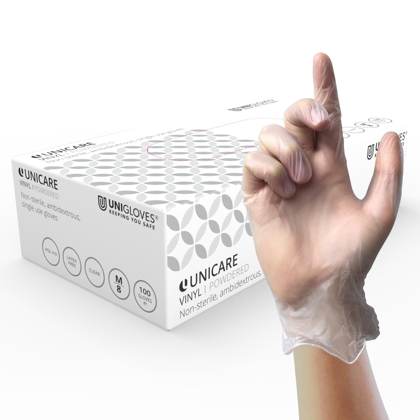 Unicare Clear Vinyl (Powdered)