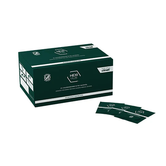 Clinell Alcohol 2% Chlorhexidine Sachet Wipes