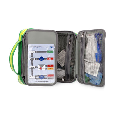 Small First Aid Travel Bag with Reflective Strips