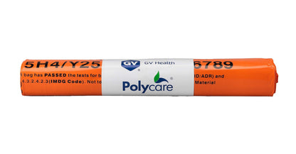 Bulk Carriage Bag - Orange - Large 90L - Roll of 10