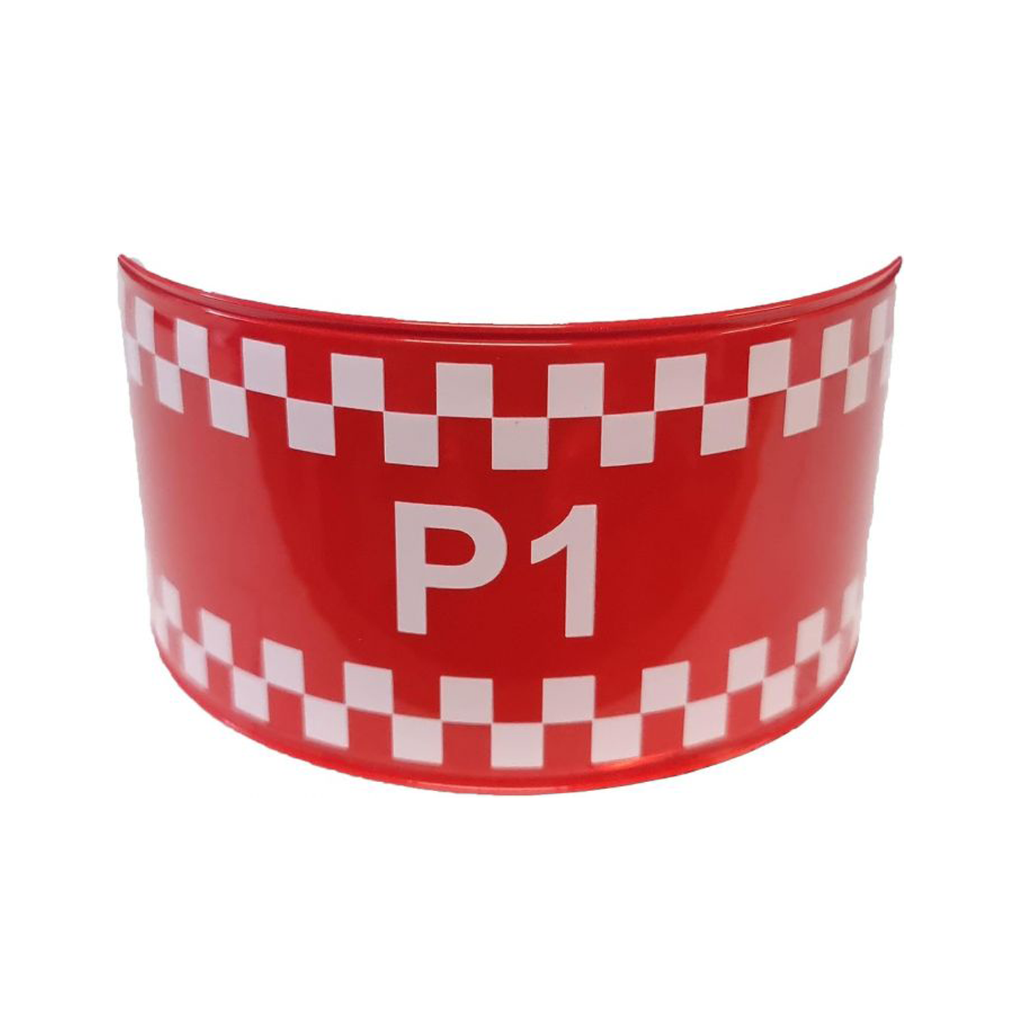NHS Ten Second Triage (TST) Slap Band Pack of 20 - Red Case