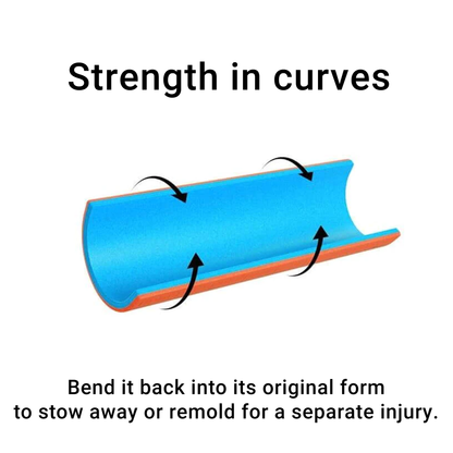 SAM® Splint 36" 91.4cm x 10.8cm Large  - Orange & Blue