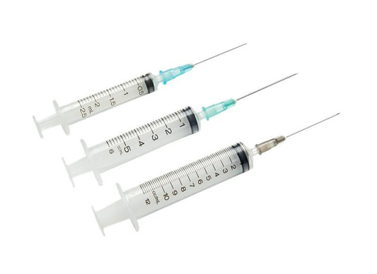 Terumo 3ml Syringe & Needle - 25g x 5/8" - Box of 100