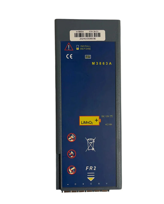 Philips Heartstart FR2 M3863A Defibrillator Battery
