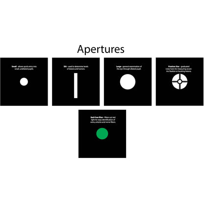 HEINE K180 3.5v Ophthalmoscope  - Aperture Set 1 - HEAD ONLY