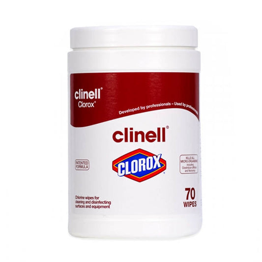 Clinell Clorox Tub (5200ppm chlorine) Tub of 70 - CLEARANCE3