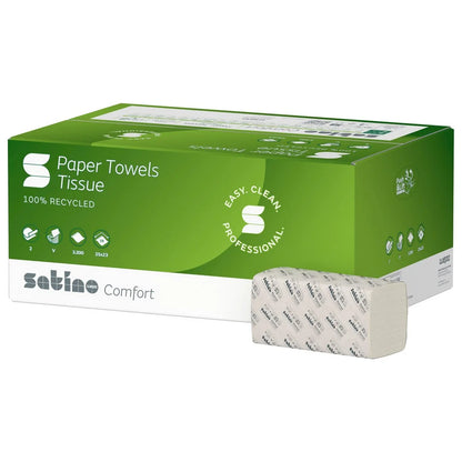 Hand towel paper Format Tissue, V-Fold 25 x 23