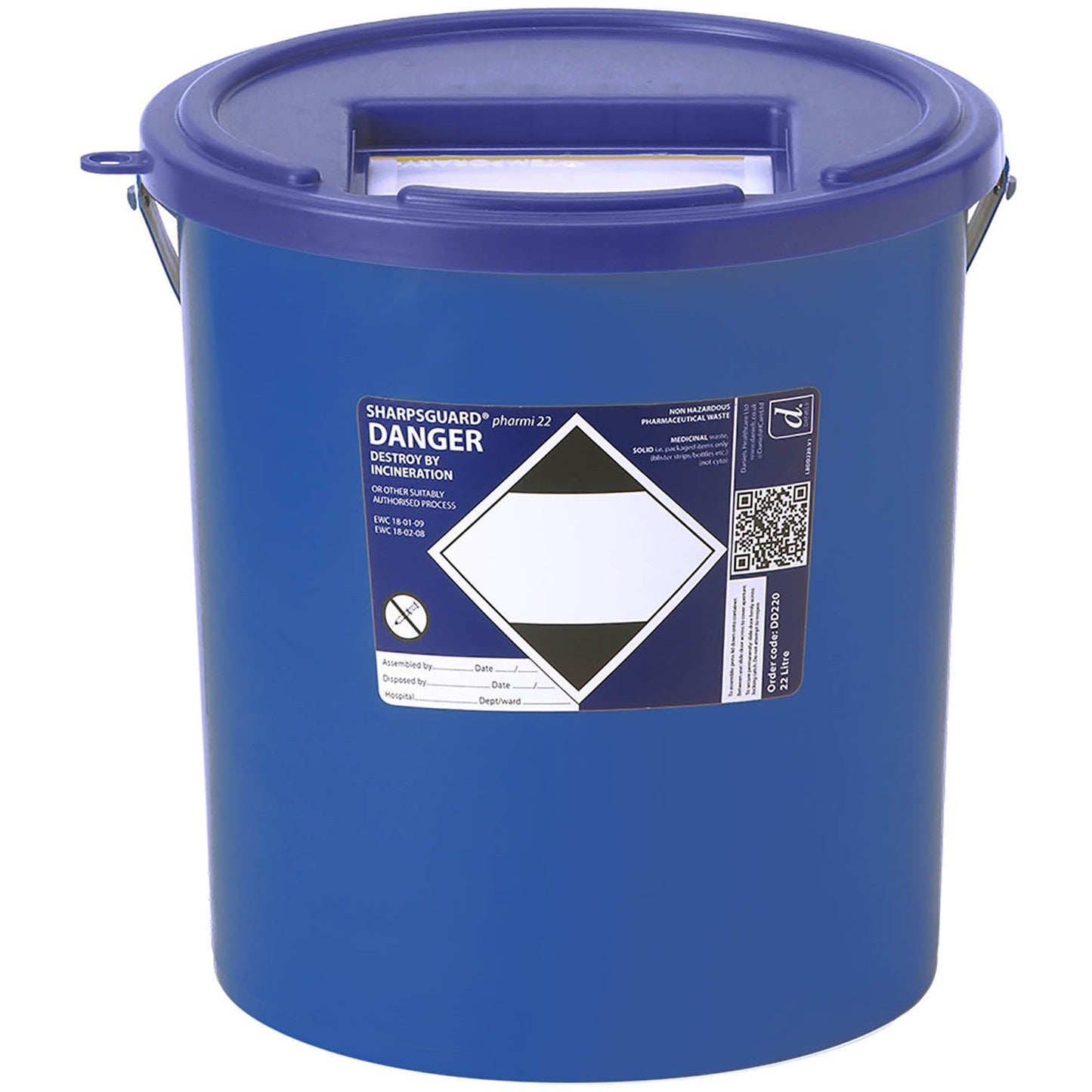 SHARPSGUARD® pharmi 22 Sharps Bin