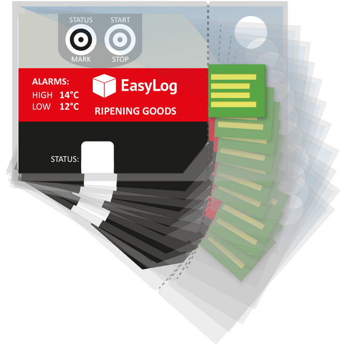 PDF Data Loggers. Ripening Goods Alarms: High 14°C, Low 12°C - Pack of 10