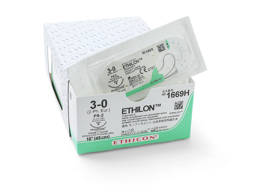 VICRYL Suture PLUS - Braided - Violet - 3-0 - 45cm - 1 x Conventional Cutting - 22mm - 1/2C - 36
