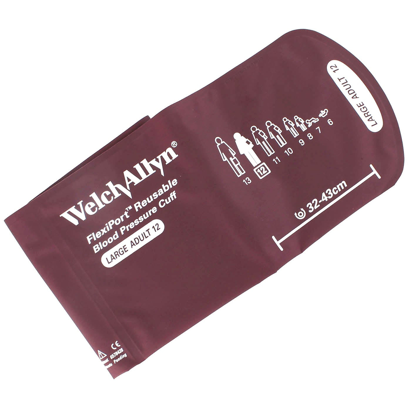 Welch Allyn Flexiport Large Adult Cuff size 12 No Tube or Connectors (32-43cm)