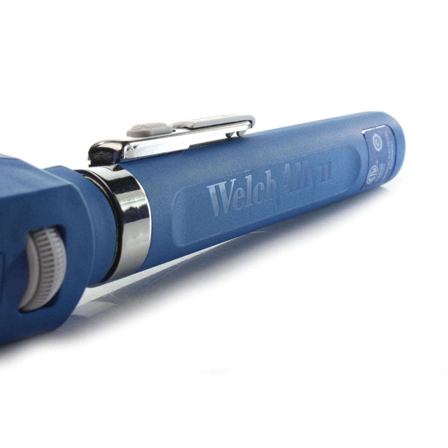 Welch Allyn Pocket PLUS LED Ophthalmoscope - Blueberry - Over Engraved