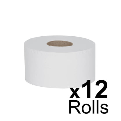Acana Medical Mini Jumbo Roll 3" - 2ply - 90mm x 150m - Case of 12