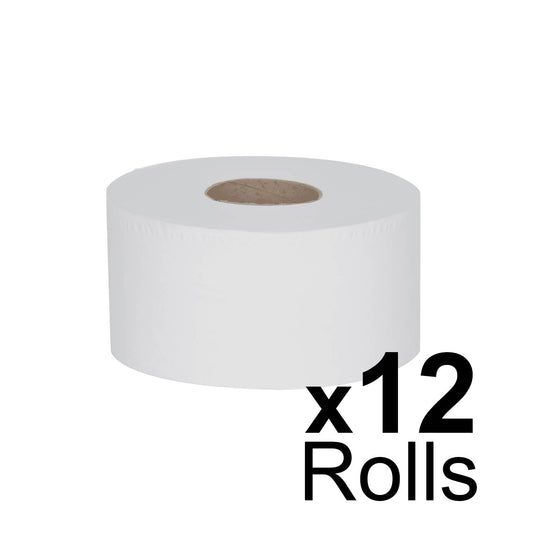 Acana Medical Mini Jumbo Roll 3" - 2ply - 90mm x 150m - Case of 12