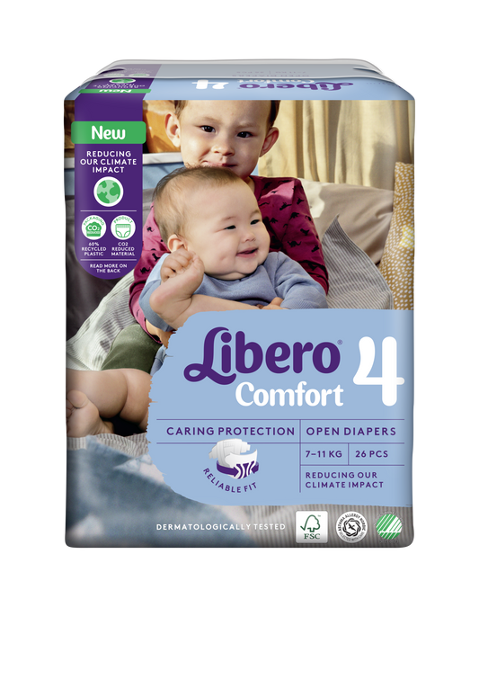 Libero Comfort 4 (7-11kg) - Pack of 26