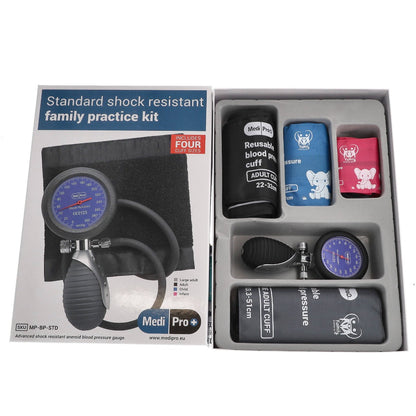 MediPro Sphygmomanometer With Adult & Child Cuffs - Over Engraved