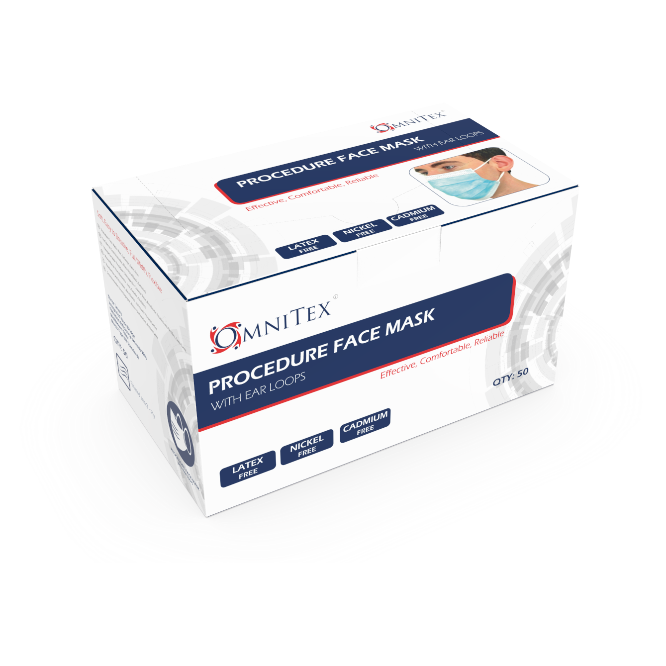 Type IIR Surgical Face Mask  x 50 - Blue
