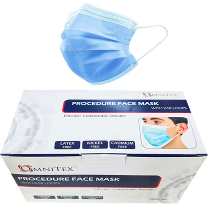 Type IIR Surgical Face Mask  x 50 - Blue