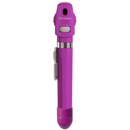 Welch Allyn Pocket LED Ophthalmoscope - Mulberry - Over Engraved