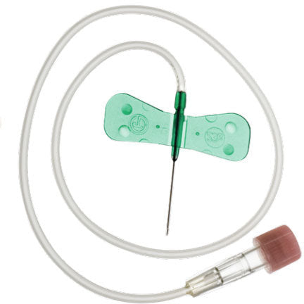 Terumo Surflo Winged Infusion Set 21g (Green) Continuous Use with 30cm Tubing - Box of 50